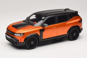 Dacia Duster Mk3 Redust Sport 4x2 Hybrid Metallic Orange Otto 1:18 OT1316 Vaik