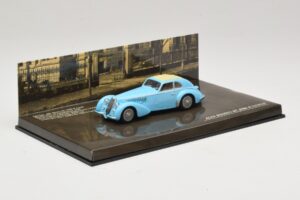 Alfa Romeo 8C 2900B Lungo Helesinine Minichamps 1:43 436120420 Metall - pilt 2/5