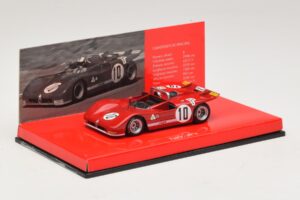 Alfa Romeo T33/3 #10 R. Stommelen / N. Galli ADAC 1000km Nurburgring 1971 Minichamps 1:43 436711210 Metall - pilt 2/5