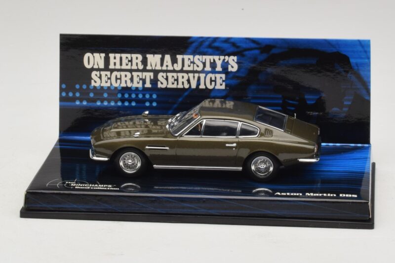 Aston Martin DBS On Her Majesty's Secret Service Minichamps 1:43 Aston Martin DBS On Her Majesty's Secret Service Minichamps 1:43 436137600 Metall