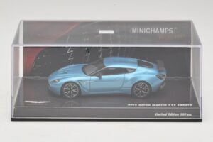 Aston Martin V12 Zagato Alba Blue Minichamps 1:43 437137222 Metall - pilt 4/5