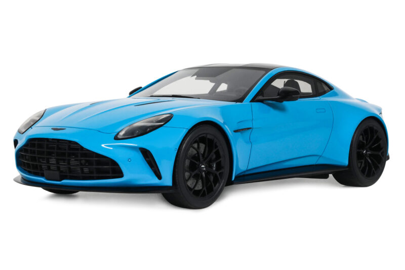 Aston Martin Vantage Elwood Blue GT Spirit 1:18 GT1008 Vaik