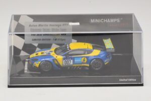 Aston Martin Vantage GT3 #007 A. Simonsen / Turner 24 Hours of Nurburgring 2013 Minichamps 1:43 437131307 Metall - pilt 4/5