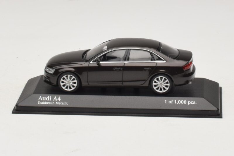 Audi A4 B8 Pruun Metallik Minichamps 1:43 410011000 Metall
