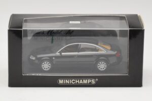Audi A6 C5 Must Minichamps 1:43 430010200 Metall - pilt 4/4