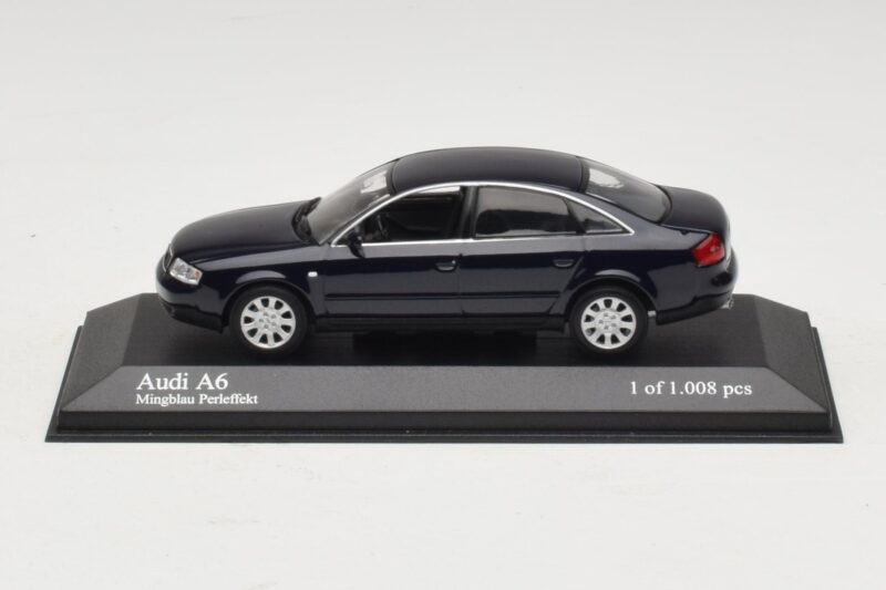 Audi A6 C5 Sinine Metallik Minichamps 1:43 430010201 Metall