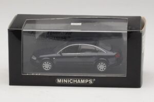 Audi A6 C5 Sinine Metallik Minichamps 1:43 430010201 Metall - pilt 4/4