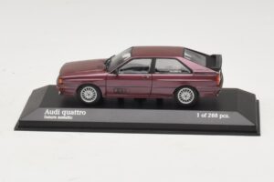 Audi Quattro Pruun Metallik Minichamps 1:43 430019429 Metall