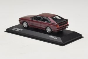 Audi Quattro Pruun Metallik Minichamps 1:43 430019429 Metall - pilt 3/4