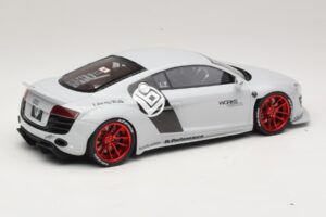 Audi R8 42 Liberty Walk Valge GT Spirit 1:18 GT325 Vaik - pilt 2/6