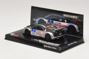 Audi R8 LMS GT3 #111 Metha / Breslin Black Falcon 24 Hours of Nurburgring 2010 Minichamps 1:43 437101911 Metall - pilt 3/5