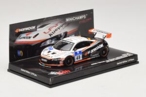 Audi R8 LMS GT3 #49 Krebs / Vogler Hankook 24 Hours of Nurburgring 2010 Minichamps 1:43 437101949 Metall - pilt 2/5