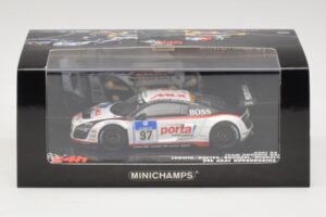 Audi R8 LMS GT3 #97 Phoenix Racing 24 Hours of Nurburgring 2010 Minichamps 1:43 437101997 Metall - pilt 5/5
