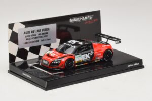 Audi R8 LMS Ultra #1 EK S. Asch / Stoll ADAC GT Masters 2013 Minichamps 1:43 437130101 Metall - pilt 2/5