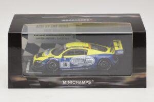 Audi R8 LMS Ultra #16 Busch 24 Hours of Nurburgring 2013 Minichamps 1:43 437130116 Metall - pilt 5/5