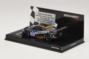 Audi R8 LMS Ultra #29 Team WRT Sandstorm L. Vanthoor 24 Hours of Nurburgring 2013 Minichamps 1:43 437130129 Metall - pilt 3/5