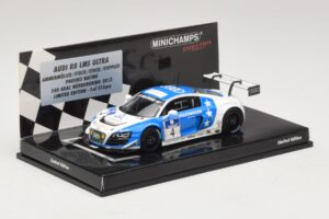 Audi R8 LMS Ultra #4 Phoenix Racing Ammermuller / H-J. Stuck 24 Hours of Nurburgring 2013 Minichamps 1:43 437131304 Metall - pilt 2/5