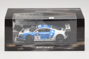 Audi R8 LMS Ultra #4 Phoenix Racing Ammermuller / H-J. Stuck 24 Hours of Nurburgring 2013 Minichamps 1:43 437131304 Metall - pilt 5/5