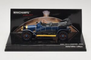 Audi Typ A Phaeton Sinine Minichamps 1:43 437019031 Metall
