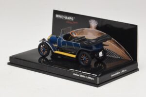 Audi Typ A Phaeton Sinine Minichamps 1:43 437019031 Metall - pilt 3/5