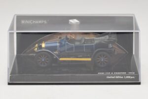 Audi Typ A Phaeton Sinine Minichamps 1:43 437019031 Metall - pilt 4/5