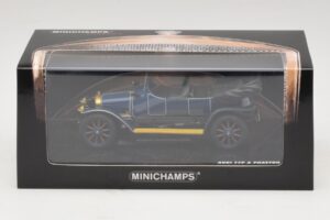 Audi Typ A Phaeton Sinine Minichamps 1:43 437019031 Metall - pilt 5/5