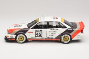 Audi V8 Quattro DTM #45 F. Biela Team AZR 1991 Minichamps 1:18 100911045 Metall - pilt 4/8