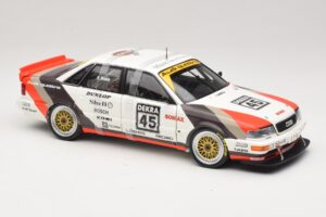 Audi V8 Quattro DTM #45 F. Biela Team AZR 1991 Minichamps 1:18 100911045 Metall - pilt 6/8