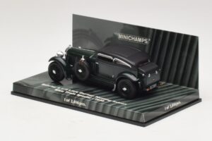 Bentley 6.5 Litre Gurney Nutting Sedaan Blue Train Special Roheline Minichamps 1:43 436139501 Metall - pilt 3/4