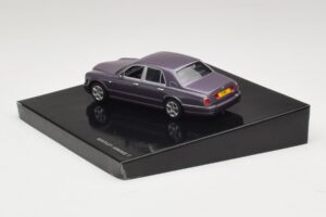 Bentley Arnage T Grey Violet Minichamps 1:43 BL384 Metall - pilt 3/4