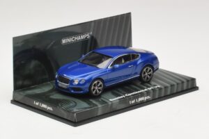 Bentley Continental GT V8 Sinine Metallik Minichamps 1:43 436139982 Metall - pilt 2/4