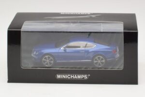 Bentley Continental GT V8 Sinine Metallik Minichamps 1:43 436139982 Metall - pilt 4/4