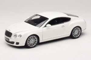 Bentley Continental GT Valge Asenduskarp Minichamps 1:18 100139621-R1 Metall