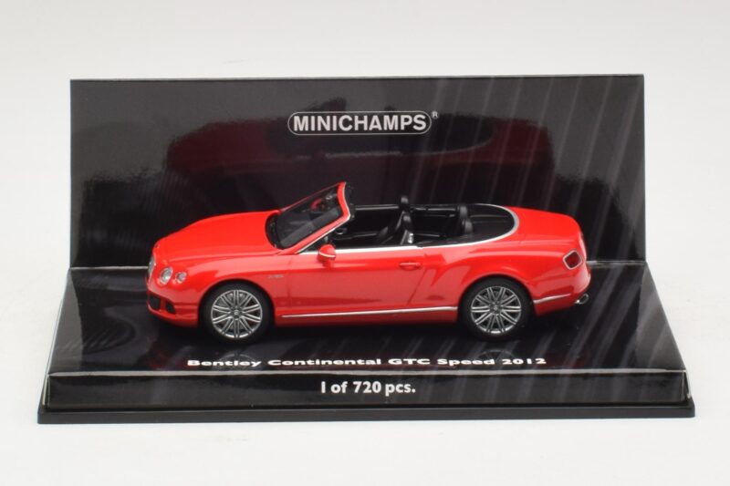 Bentley Continental GTC Speed Punane Minichamps 1:43 Bentley Continental GTC Speed Punane Minichamps 1:43 436139061 Metall