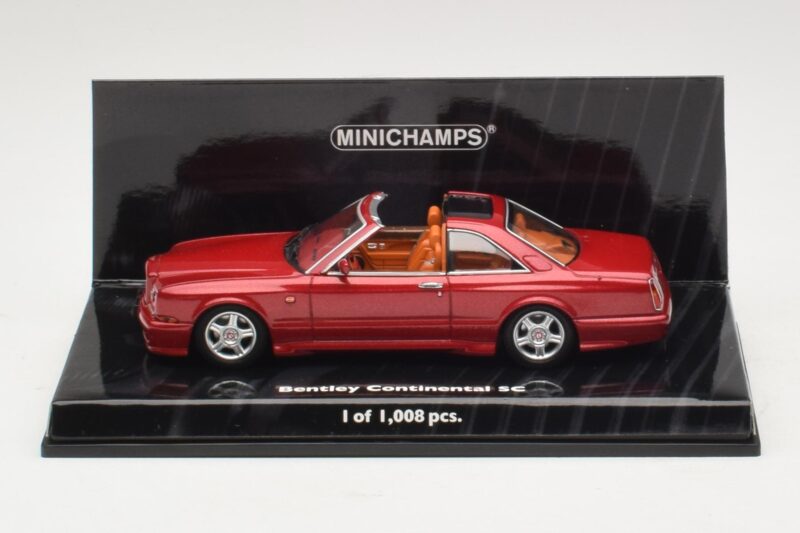 Bentley Continental SC Punane Metallik Minichamps 1:43 Bentley Continental SC Punane Metallik Minichamps 1:43 436139991 Metall