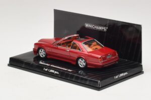 Bentley Continental SC Punane Metallik Minichamps 1:43 436139991 Metall - pilt 3/4