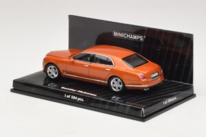 Bentley Mulsanne Oranž Metallik Minichamps 1:43 436139902 Metall - pilt 3/4