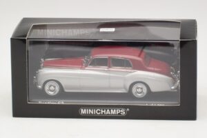 Bentley S2 Hõbe Punane Minichamps 1:43 403139953 Metall - pilt 4/4