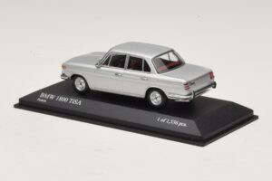 BMW 1800 TI/SA Hõbe Minichamps 1:43 400025100 Metall - pilt 3/4