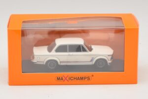 BMW 2002 Turbo Valge Maxichamps 1:43 940022201 Metall - pilt 4/4