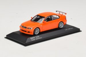 BMW 320i E46 Tänavaversioon Oranž Minichamps 1:43 400052400 Metall - pilt 2/4
