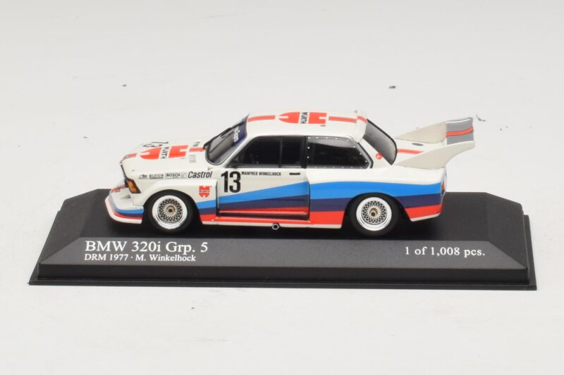 BMW 320i Group 5 #13 M. Winkelhock DRM 1977 Minichamps 1:43 BMW 320i Group 5 #13 M. Winkelhock DRM 1977 Minichamps 1:43 400772313 Metall