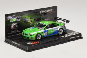 BMW Alpina B6 GT3 #25 24 Hours of Nürburgring 2009 Minichamps 1:43 437092625 Metall - pilt 2/5