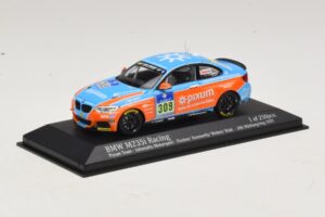 BMW M235i Pixum Team #309 Fischer / Konnerth 24 Hours of Nurburgring 2015 Minichamps 1:43 437152509 Metall - pilt 2/4