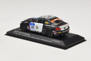 BMW M235i Ring Police Team #306 Carlsson 24 Hours of Nurburgring 2014 Minichamps 1:43 437142406 Metall - pilt 3/4
