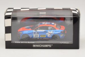 BMW M235i Team Medienkraftwerk #311 Di Martino / Olivo 24 Hours of Nurburgring 2014 Minichamps 1:43 437142411 Metall - pilt 4/4