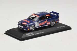 BMW M3 E30 Auto Maas #42 Becker DTM 1992 Minichamps 1:43 430922042 Metall - pilt 2/4