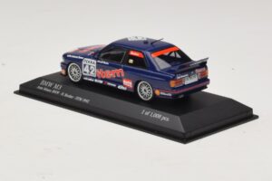 BMW M3 E30 Auto Maas #42 Becker DTM 1992 Minichamps 1:43 430922042 Metall - pilt 3/4