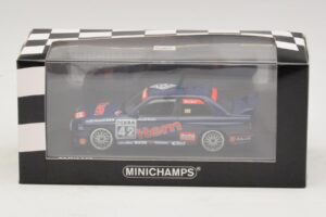 BMW M3 E30 Auto Maas #42 Becker DTM 1992 Minichamps 1:43 430922042 Metall - pilt 4/4