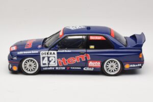 BMW M3 E30 Auto Maass #42 H. Becker DTM 1992 Minichamps 1:18 180922042 Metall - pilt 4/8